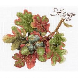 Borduurpakket Nature gifts-Acorn MP-Studia SNV-769