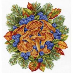 Borduurpakket Forest Treasures MP-Studia SNV-772