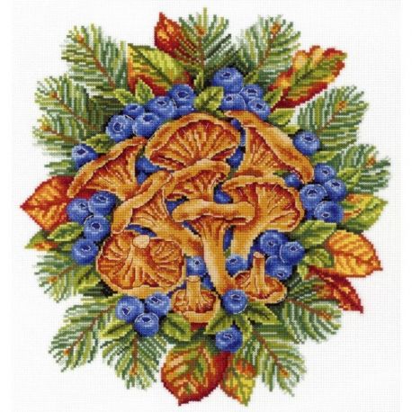 Borduurpakket Forest Treasures MP-Studia SNV-772