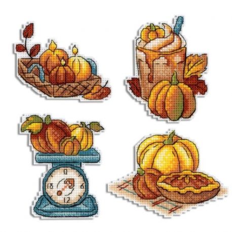 Borduurpakket Pumpkin platter-1 Magnet MP-Studia SR-853