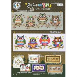Borduurpatroon The Owl Family Soda Stitch-g056