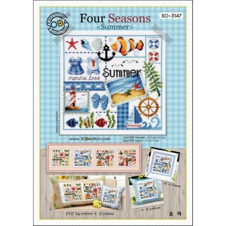 Borduurpatroon Four Seasons-Summer Soda Stitch-3147