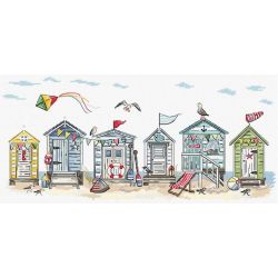 Borduurpatroon Seaside Cottages Leti Stitch leti-l410