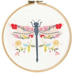 Vrij borduren pakket Ally Gore-Dragonfly-Bothy Threads epo02