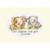 Borduurpakket Eleanor Teasdale-Im Guinea Love You Forever-Bothy Threads xgc41