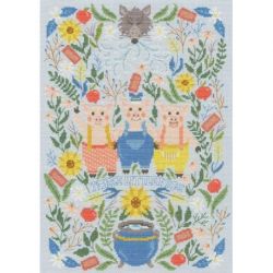 Borduurpakket Vesna Skornsek-Three Little Pigs-Bothy Threads xvs04