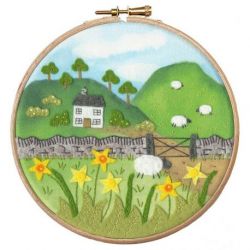 Vilt borduurpakket Bothy Designs-Host Of Golden Daffodils Bothy Threads-efe05