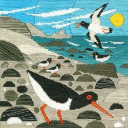 Borduurpakket Matt Johnson-Oyster Catchers Bothy Threads-ssmj02
