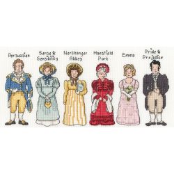 Borduurpakket Alison Gardiner-No Enjoyment Like Reading Bothy Threads-xag04