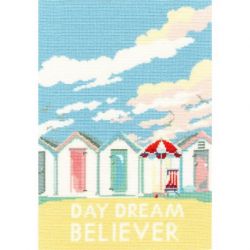 Borduurpakket Becky Bettesworth-Vintage Beach Huts Bothy Threads-xbet02