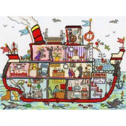 Borduurpakket Cut Thru Cruise Ship Bothy Threads-xct35