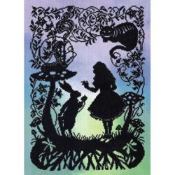 Borduurpakket Fairy Tales-Alice in Wonderland Bothy Threads-xft04p