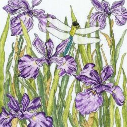 Borduurpakket Fay Miladowska-Iris Garden Bothy Threads-xfy03