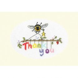 Borduurpakket Eleanor Teasdale-Bee-ing Thankful Bothy Threads-xgc34