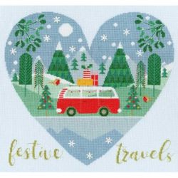Borduurpakket Hilary Yafai-Festive Travels Bothy Threads-xhy06