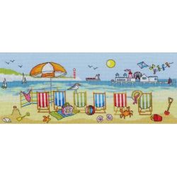 Borduurpakket Fun-Deckchair Fun Bothy Threads-xjr29