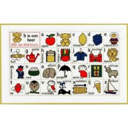 Borduurpakket Dick Bruna ABC PAKO 219.252