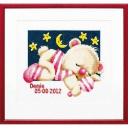 Borduurpakket Geboortetegel Demie PAKO 238.615