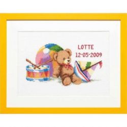 Borduurpakket Geboortetegel Lotte PAKO 225.294