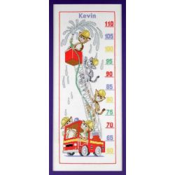 Borduurpakket Meetlat Brandweer PAKO 223.761