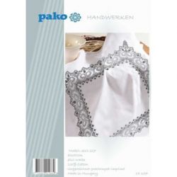 Borduurpakket voorbedrukt Dekservet sierrand PAKO 325.107