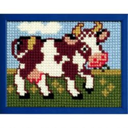 Borduurpakket voorbedrukt Koe PAKO 027.041