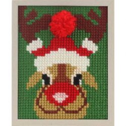 Borduurpakket voorbedrukt Rendier PAKO 027.060