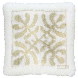 Kruissteek en Smyrna-Knoopkussenpakket moderne natuur PAKO 012.007