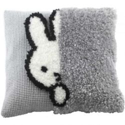 Kruissteek en Smyrna-Knoopkussenpakket Nijntje kiekeboe PAKO 012.024