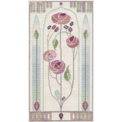 Mackintosh Cross Stitch-Oriental Rose Bothy Threads DWMKP5