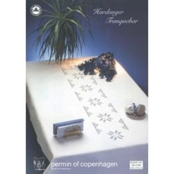 Borduurpakket tafellaken hardanger tranquebar PERMIN 58-5160