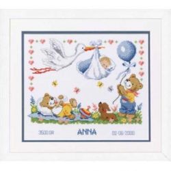 Borduurpakket Ooievaar 2002-70732 Vervaco PN-0011996