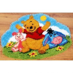 Borduurpakket Knoopkleed Winnie en vriendjes Vervaco PN-0144844
