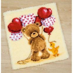 Borduurpakket Knoopwandkleed Mooie ballonnen Vervaco PN-0145799