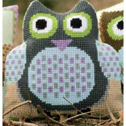Borduurpakket Kussen shaped Uil Vervaco PN-0147502
