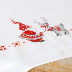 Borduurpakket Dekservet kerstkabouters Vervaco PN-0150474