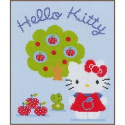 Borduurpakket Hello Kitty en appelboom Vervaco PN-0150488