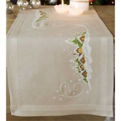 Borduurpakket Loper winterdorpje Vervaco PN-0150980