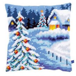 Borduurpakket Kussen winterlandschap Vervaco PN-0154633