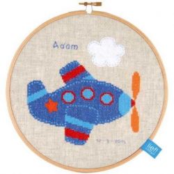 Borduurpakket Lief Vliegtuig 2 Vervaco PN-0154864