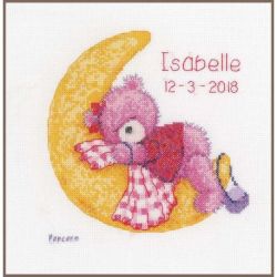 Borduurpakket Brie sleeping on the moon Vervaco PN-0163777