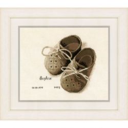 Borduurpakket Eerste schoentjes Vervaco PN-0164620