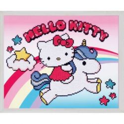 Diamond painting kit Hello Kitty met eenhoorn Vervaco PN-0173568