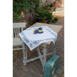 Aida Dekservet Blauwe ranken Vervaco PN-0168358