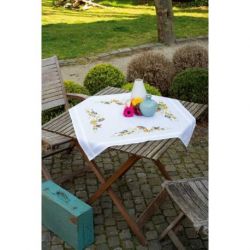 Borduurpakket dekservet Tuinvogels tussen bloesem Vervaco PN-0155847