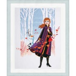 Borduurpakket Disney Frozen 2 Anna Vervaco PN-0182640