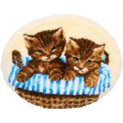 Smyrna knoopkleed kittens in mand Vervaco PN-0180277