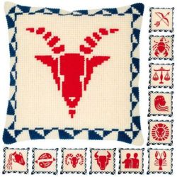Borduurpakket kruissteekkussen astrologie sterrenbeelden Vervaco PN-0169792
