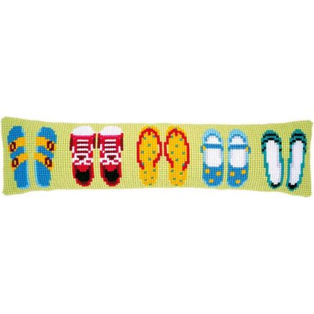 Borduurpakket tochtkussen zomerschoenen Vervaco PN-0188105