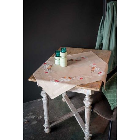 Dekservet roodborstjes in de winter Vervaco PN-0187116